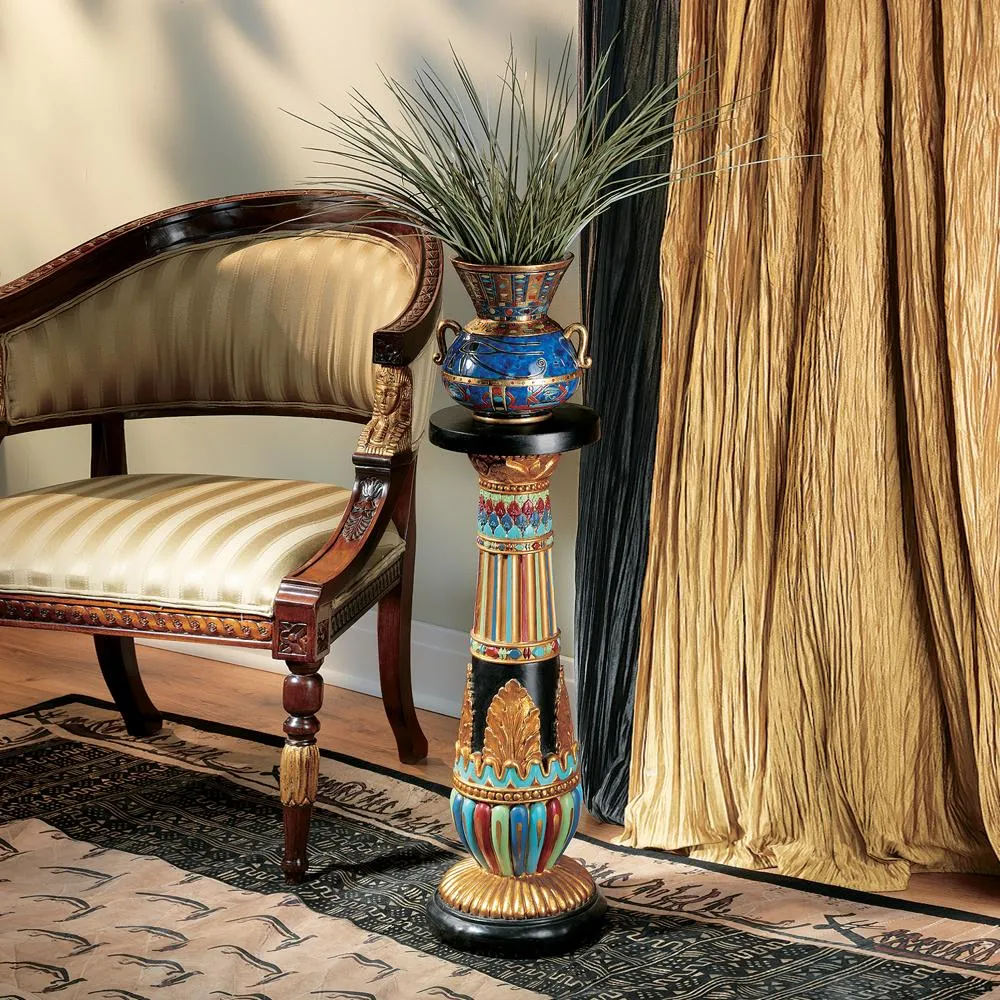 Regal Egyptian Luxor Pedestal: Each
