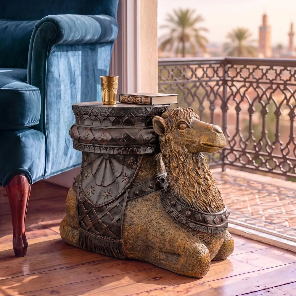The Kasbah Camel Sculptural Side Table