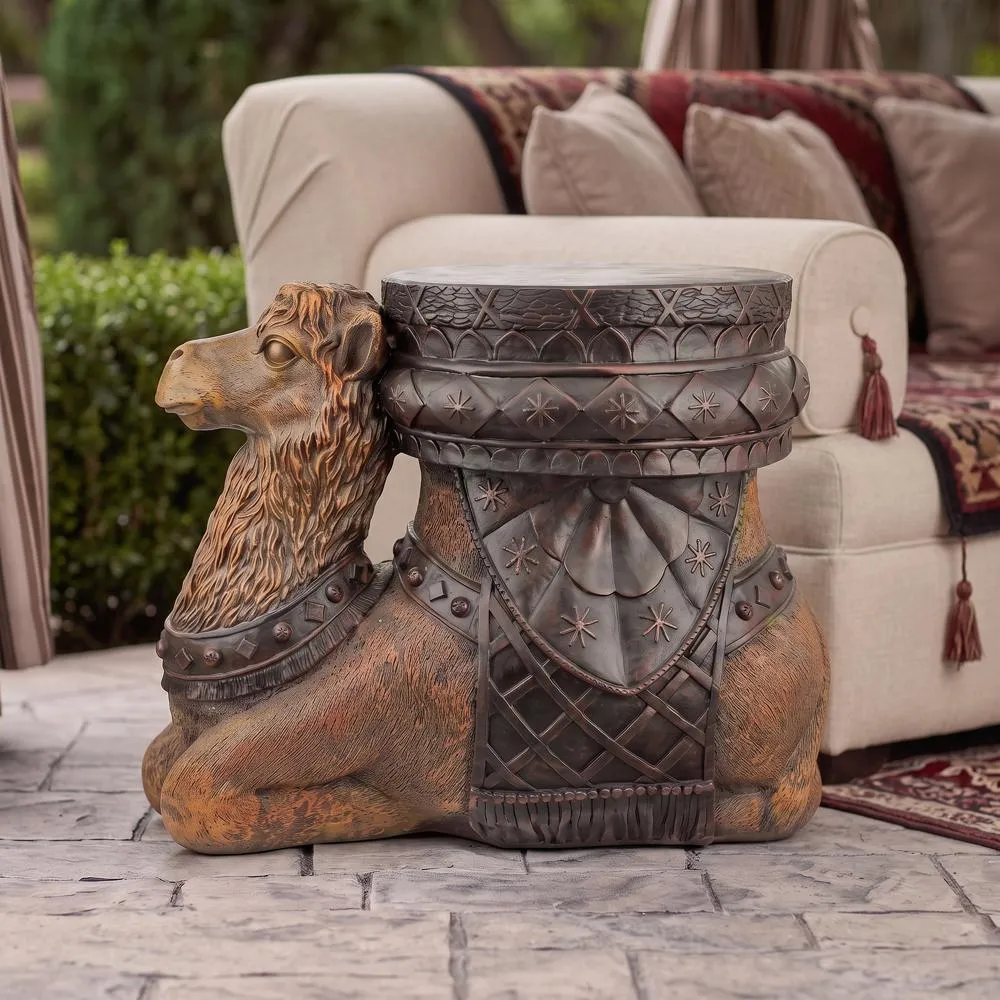 The Kasbah Camel Sculptural Side Table