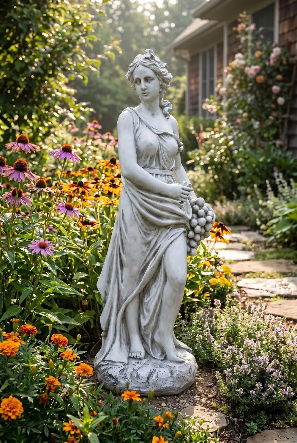 Autumn Goddess of the Four Seasons Statue