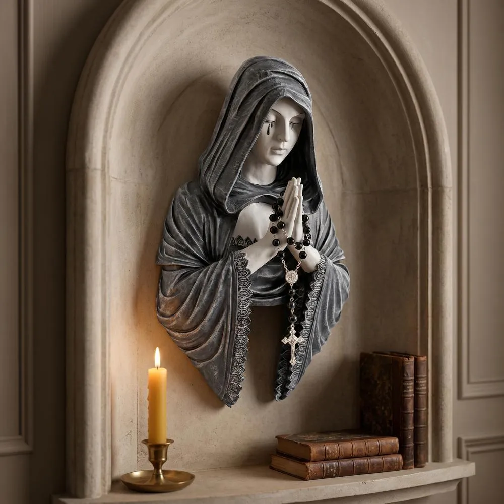 Gothic Prayer Wall Sculpture