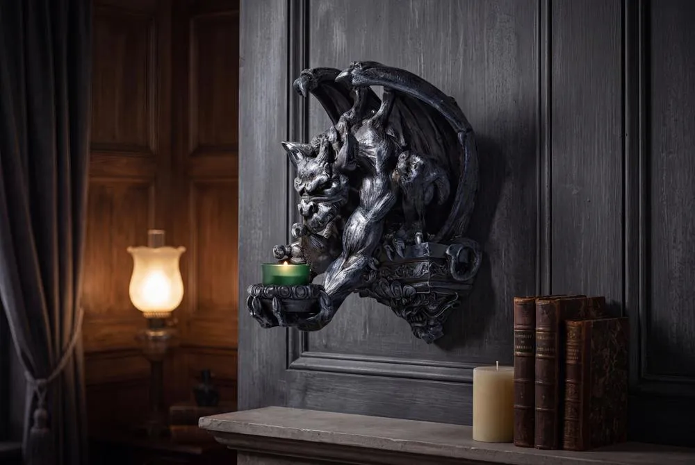 Whitechapel Manor Gargoyle Wall Sconce: Each