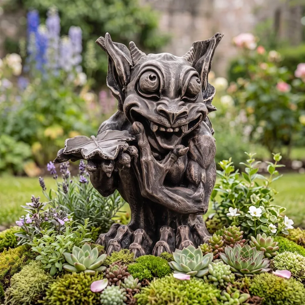 Babble the Gothic Gargoyle Statue