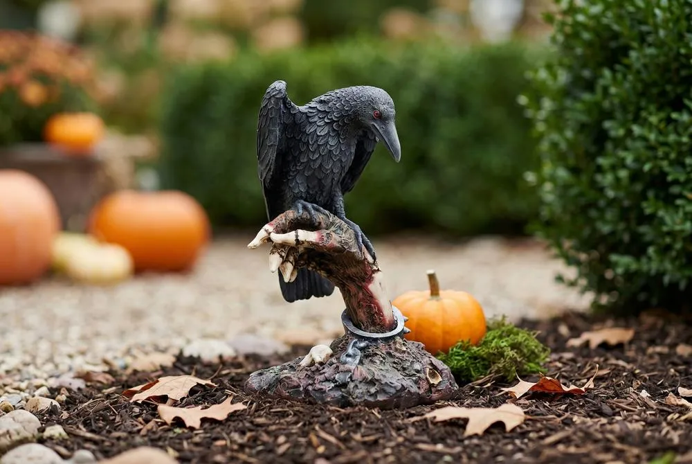 The Raven's Perch Zombie Statue