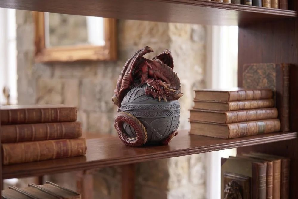 Dragon Protector of the Celtic Orb Sculptural Box