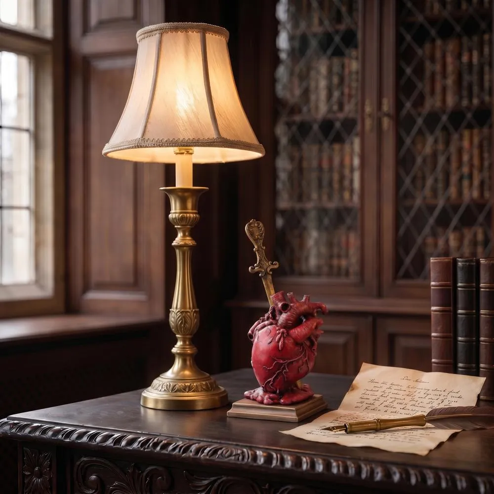 Edgar Allen Poe's Tell-Tale Heart Statue