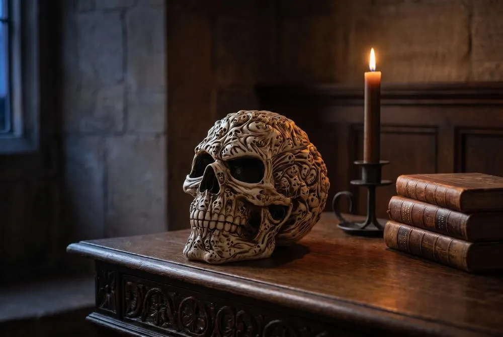 Skull's Soul Spirit Sculptural Box