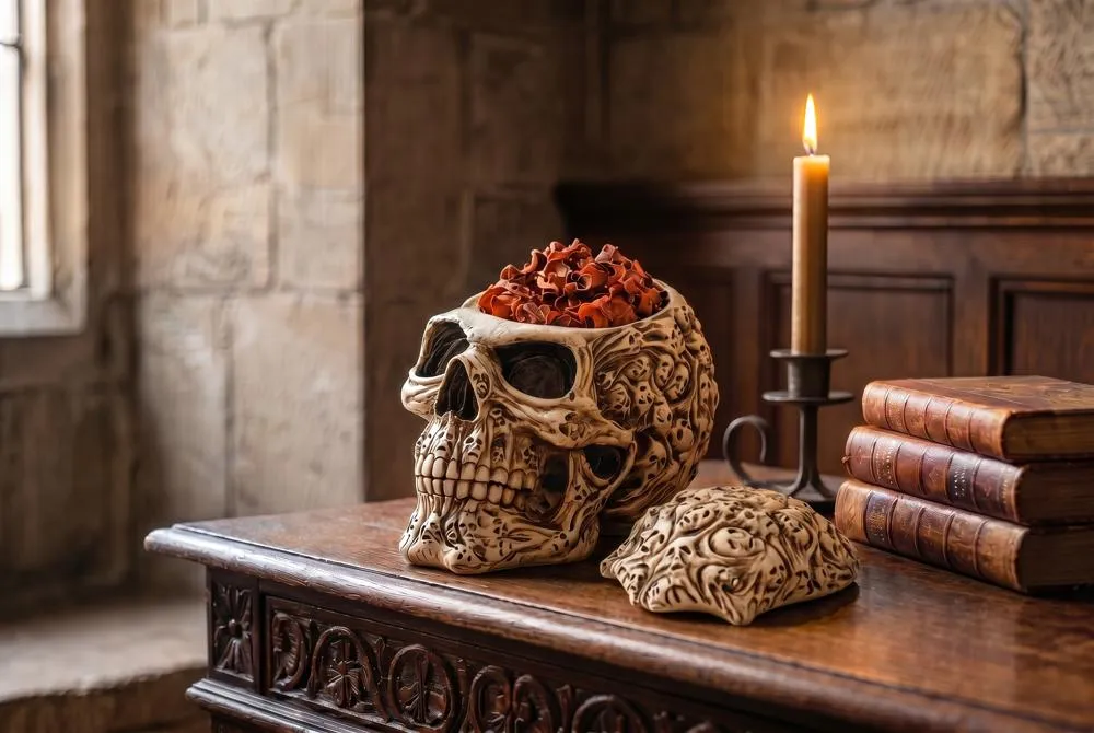 Skull's Soul Spirit Sculptural Box