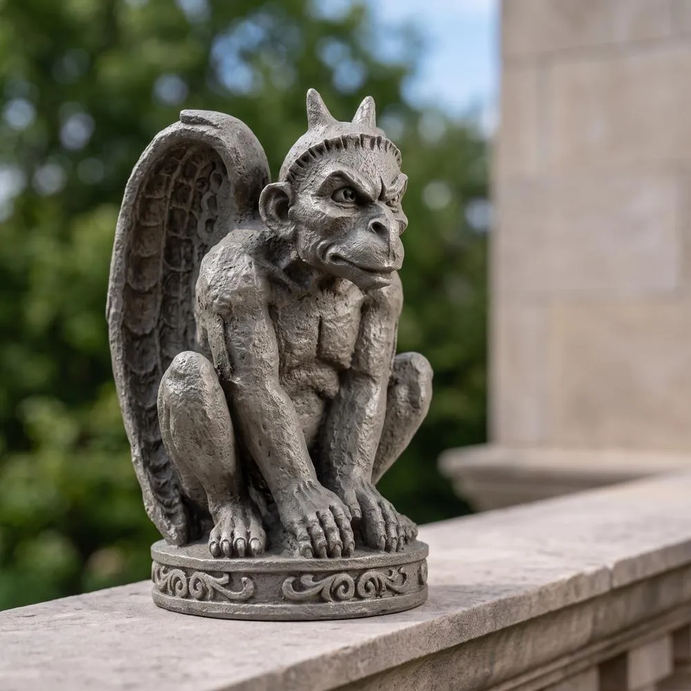 The Cathedral Gargoyle Statue: Each