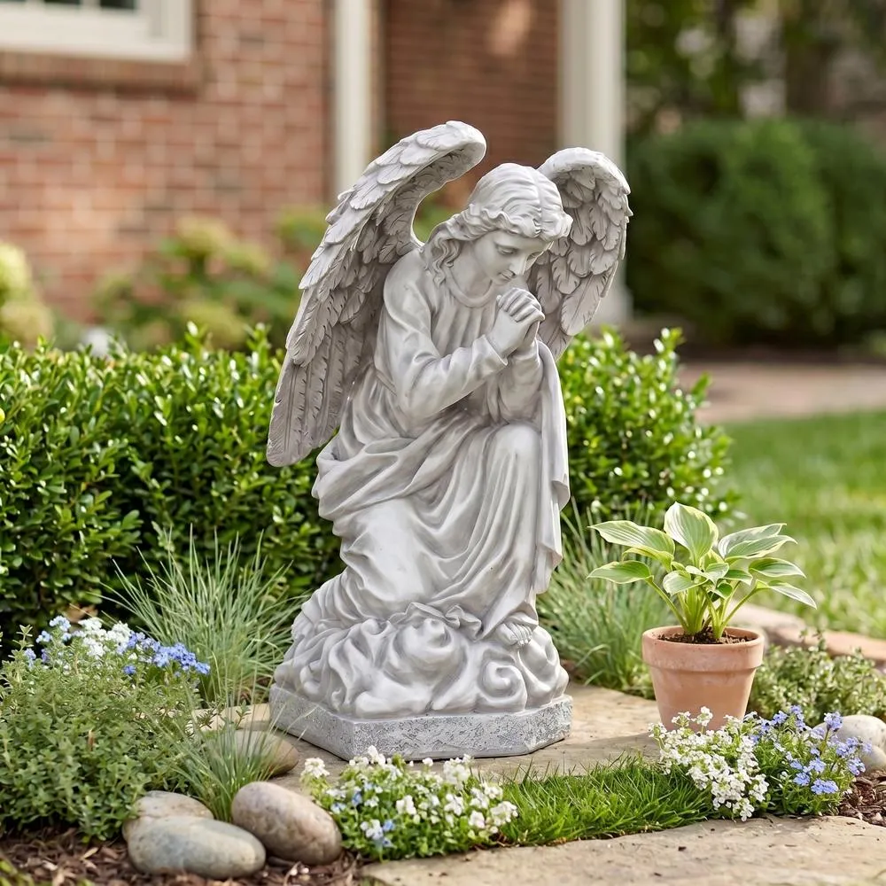 The Praying Basilica Angel Statue: Each