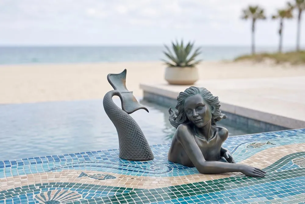Meara the Mermaid Garden Swimmer Statue