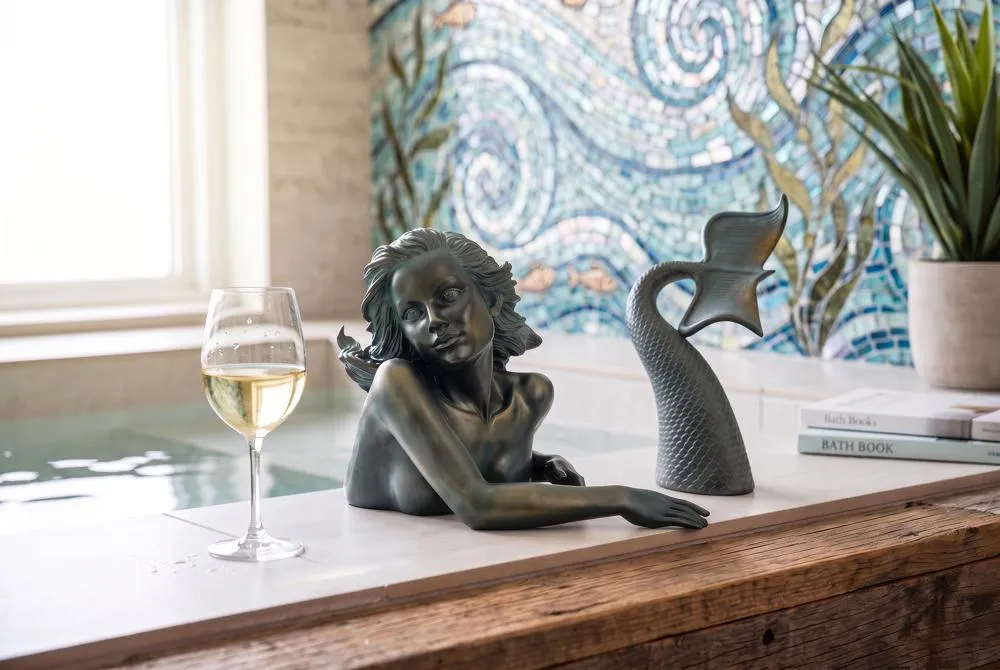 Meara the Mermaid Garden Swimmer Statue