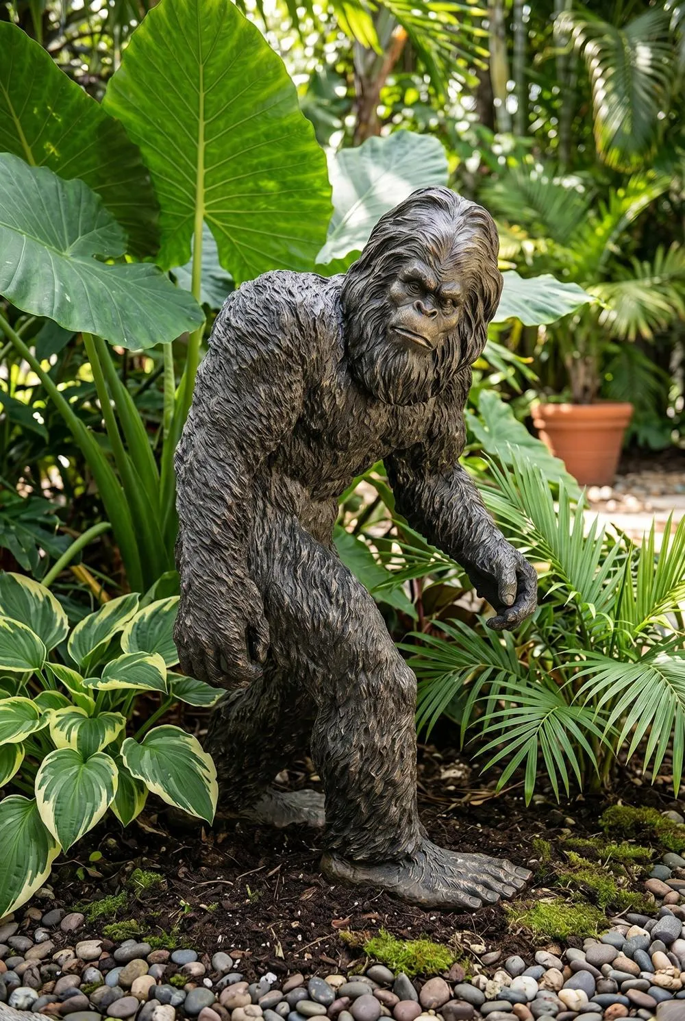 Bigfoot the Garden Yeti Statue: Large