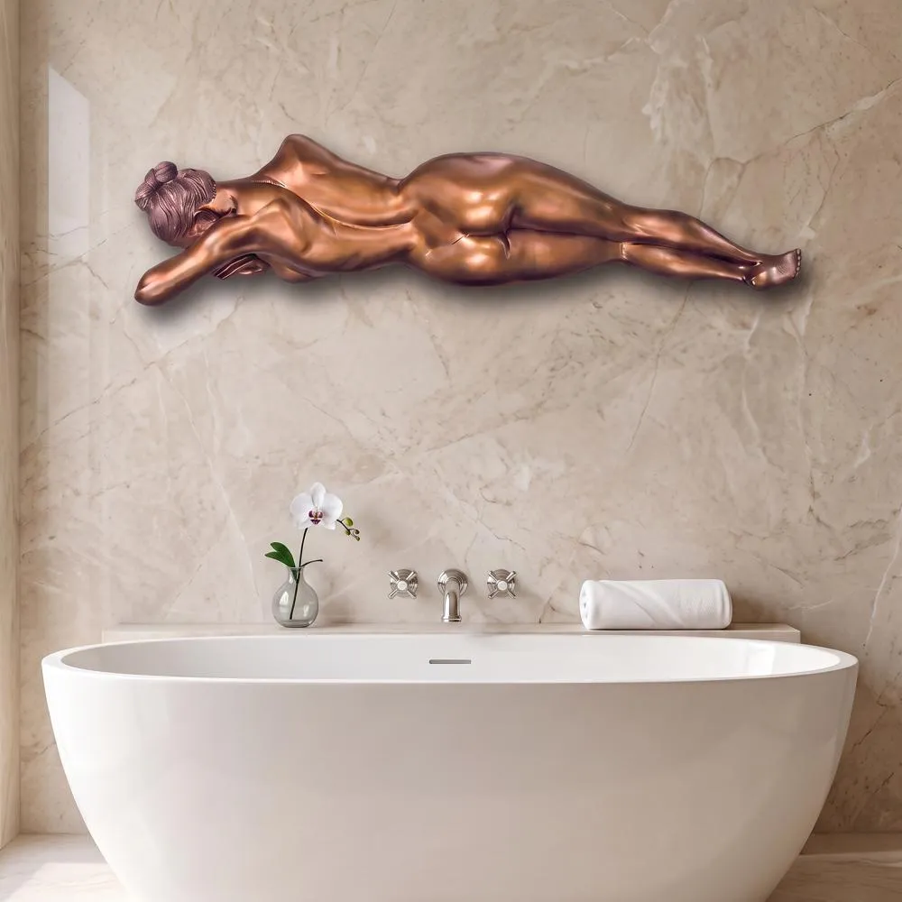 Restless Beauty Nude Wall Sculpture