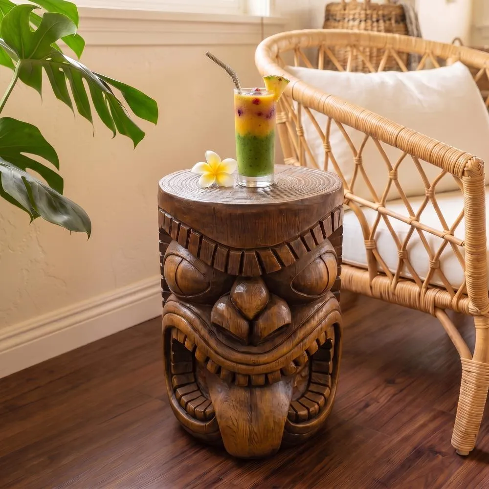 The Lono (Tongue) Grand Tiki Sculptural Table