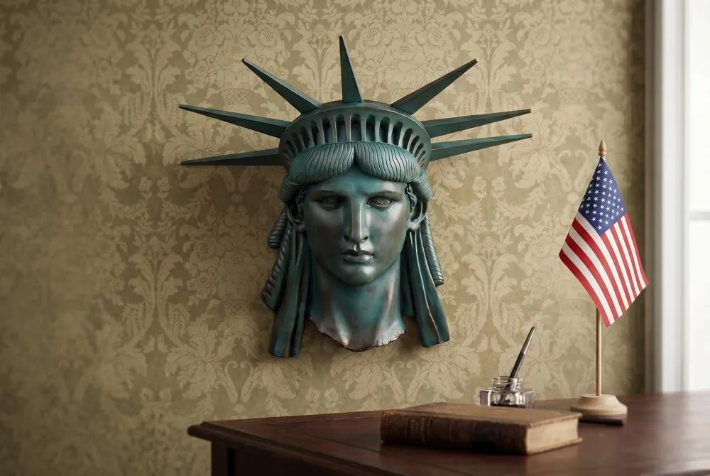 Statue of Liberty Frieze (1886) Wall Sculpture