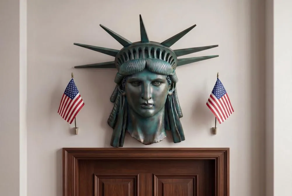 Statue of Liberty Frieze (1886) Wall Sculpture