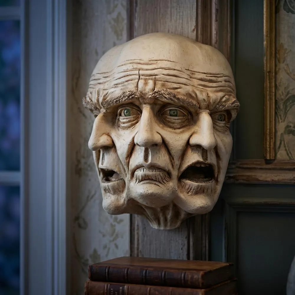 The Nightmare Screaming Man Wall Sculpture