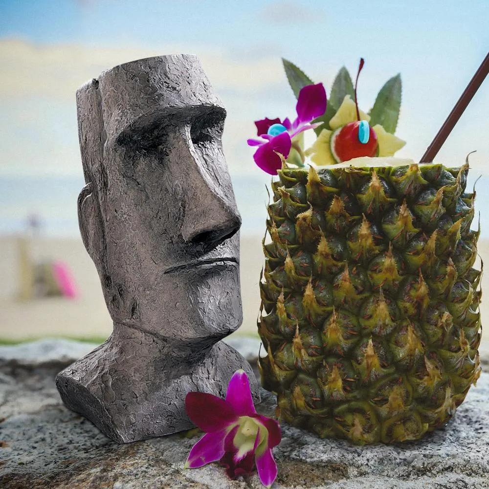 Easter Island Ahu Akivi Moai Monolith Statue: Desktop