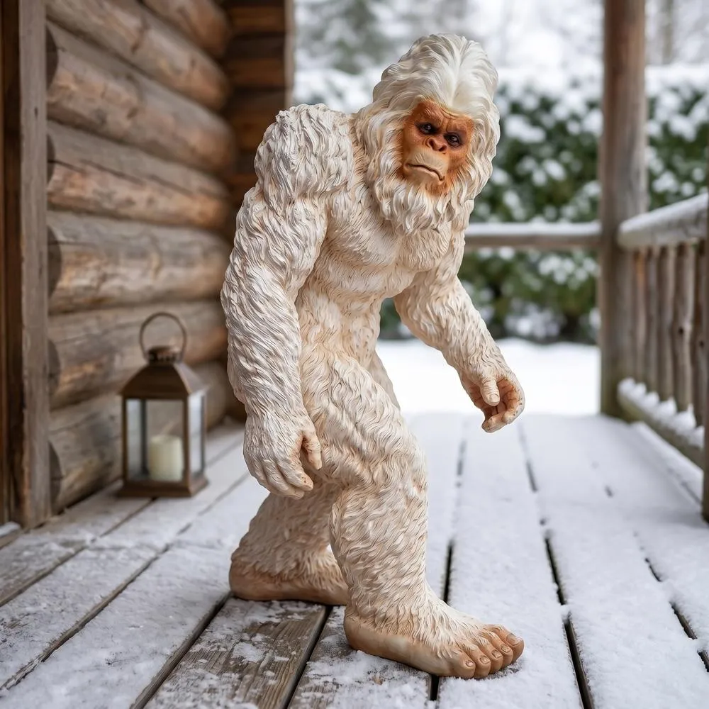 The Abominable Snowman Yeti Statue: Large