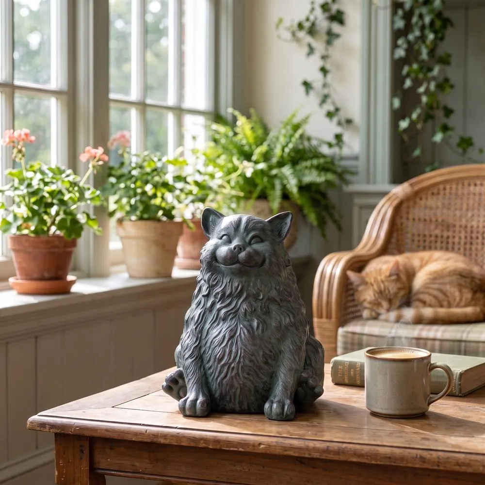 Phat Cat Chubby Kitty Statue: Each