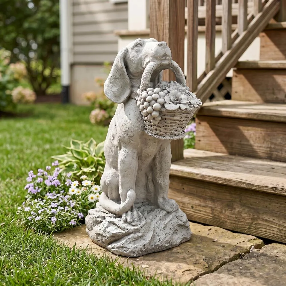 Man's Best Friend Dog Statue