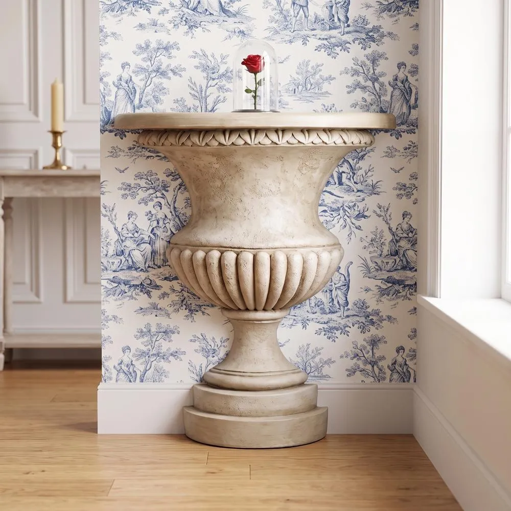 Garden of Versailles Urn Wall Console Table