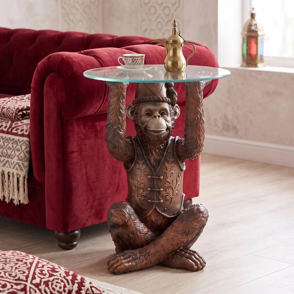 Moroccan Monkey Business Sculptural Side Table