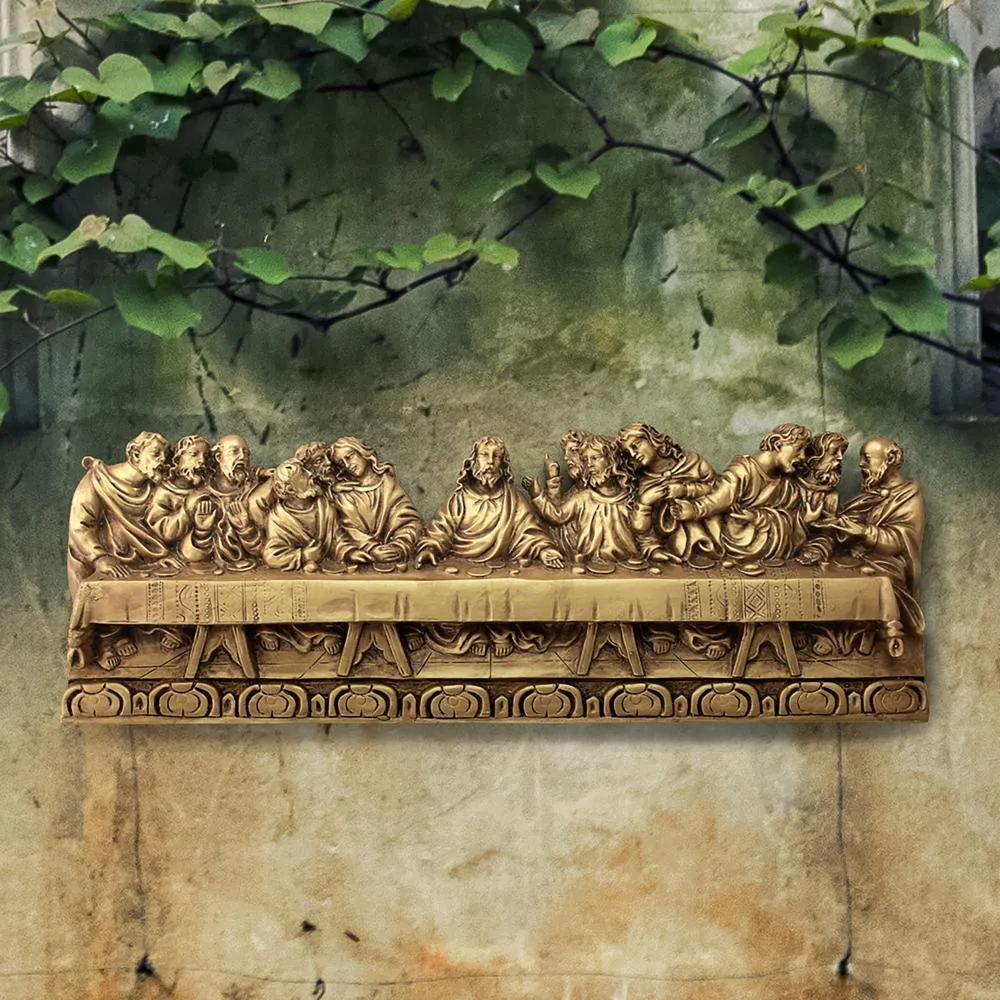 The Last Supper Detailed Version, Leonardo Da Vinci Wall Sculpture