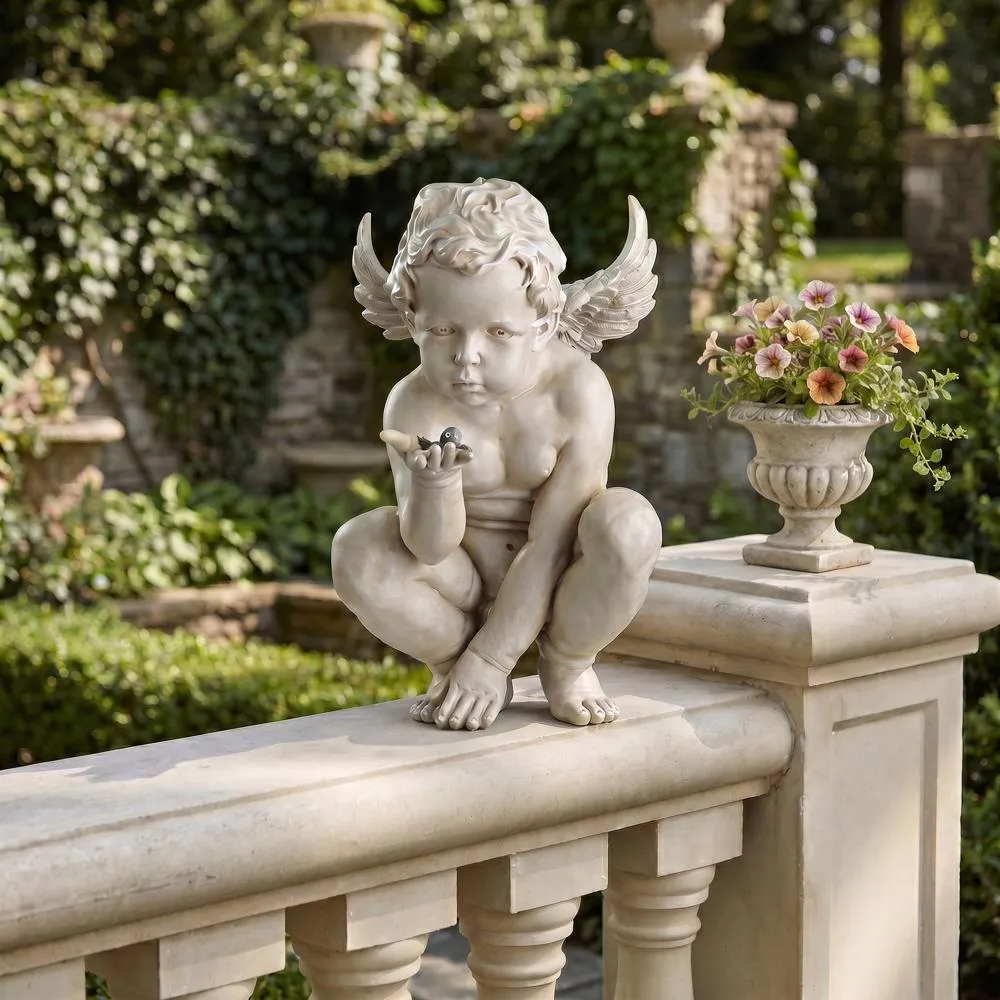 Life's Mysteries Cherub Statue