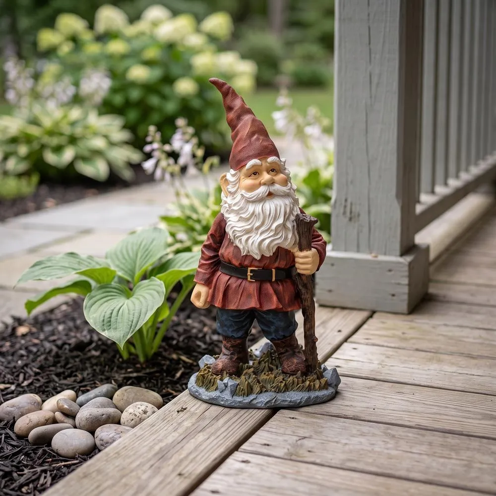 Dreamer the Garden Gnome Statue