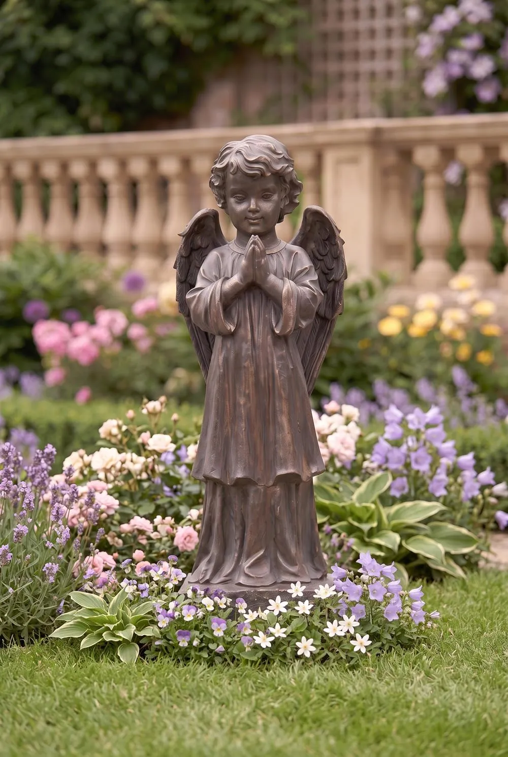 The Angel's Message Garden Statue