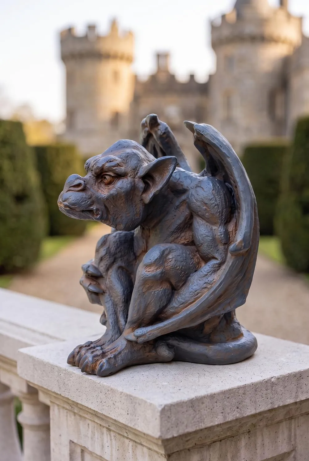 Balthazar's Watch Gargoyle Statue