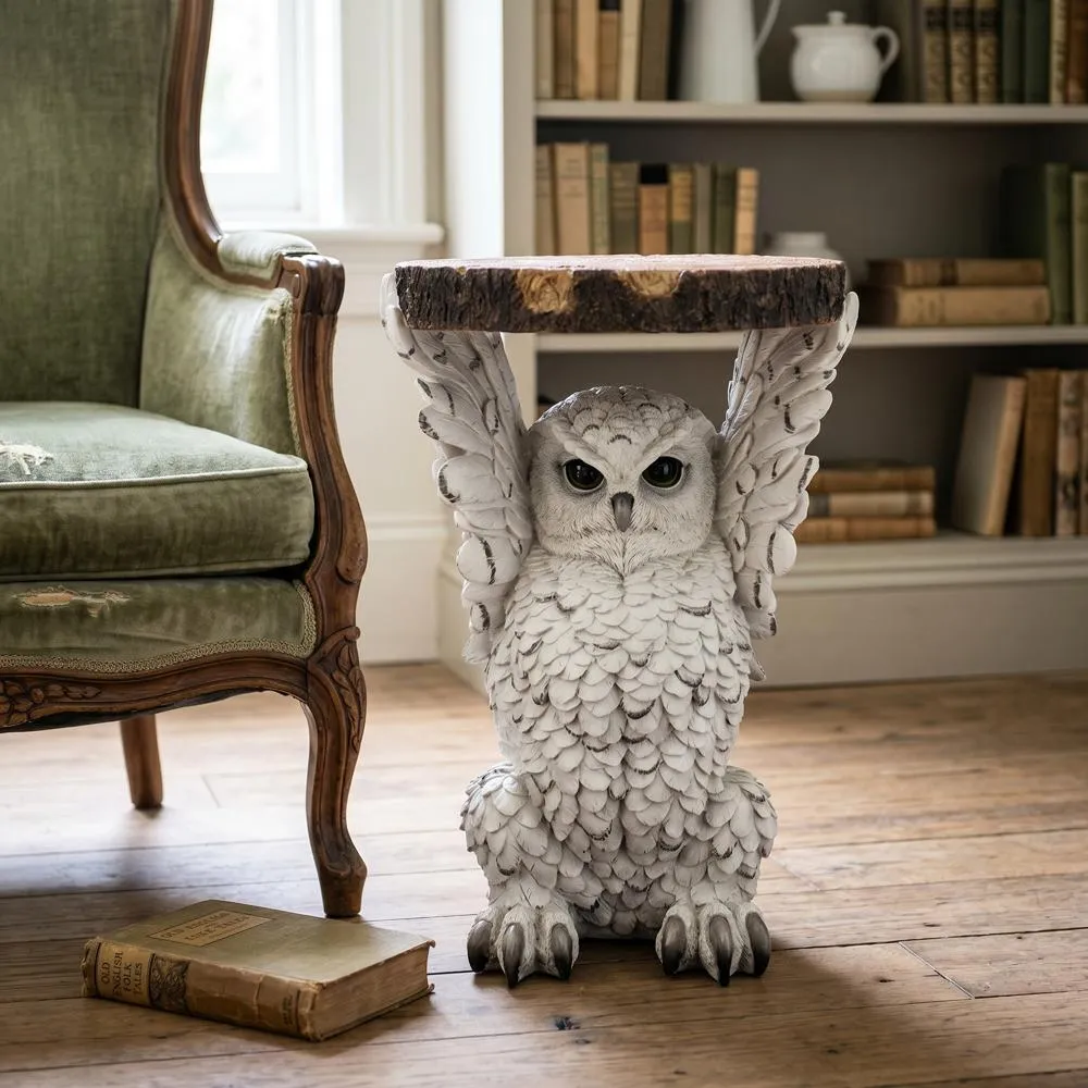 Wisdom Owl Sculptural Side Table