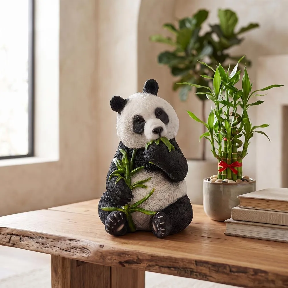 Bai Yun the Asian Panda Bear Statue