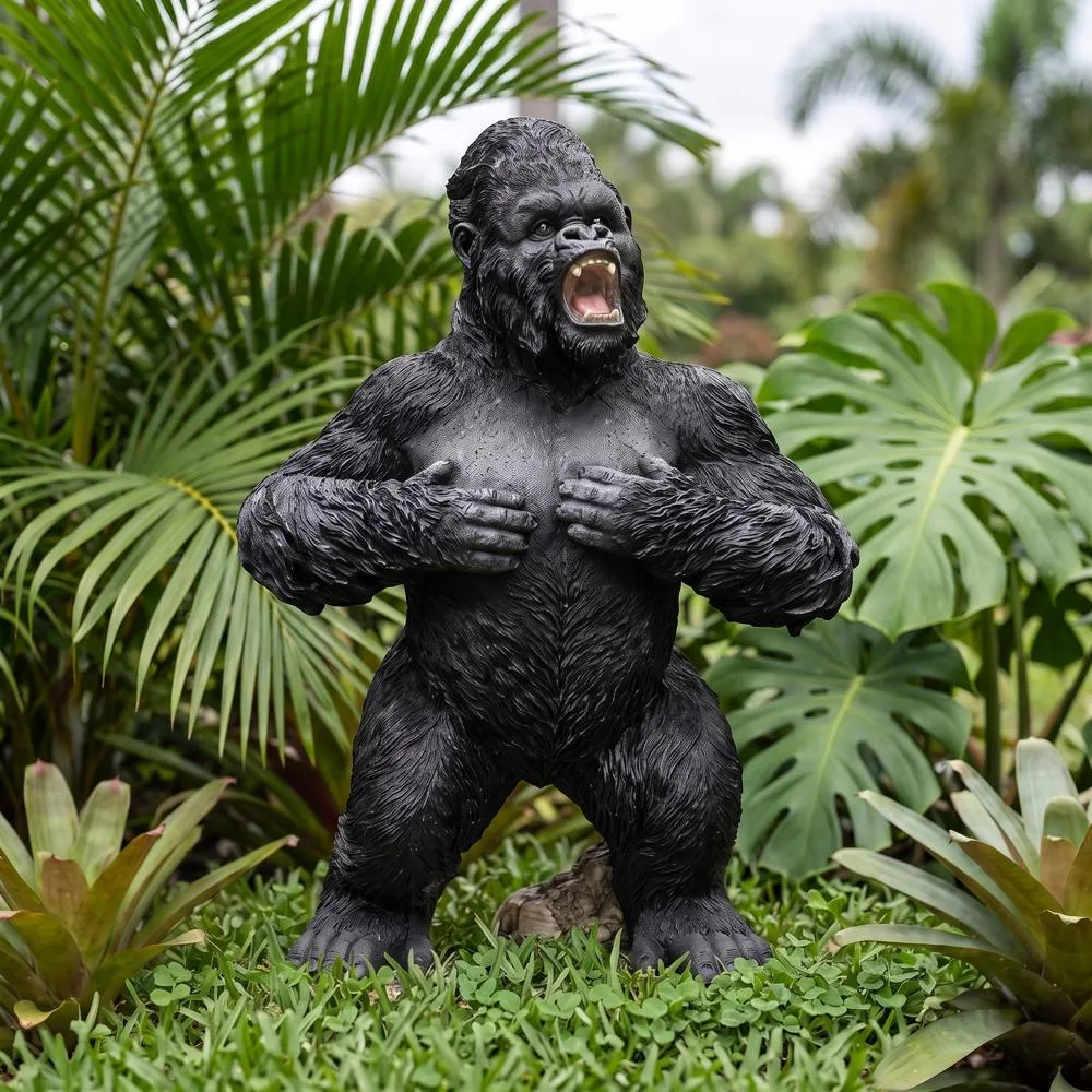 Great Ape Monster Jungle Animal Statue Collection: Large