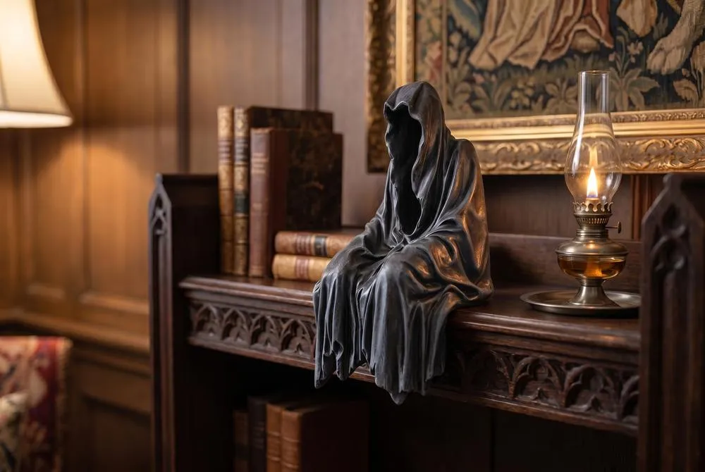 Reaping Solace the Creeper Sitting Statue: Medium