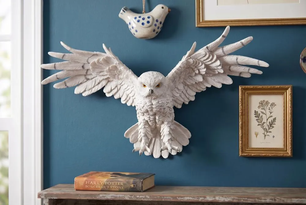 Mystical Spirit Owl Wall Sculpture: Medium