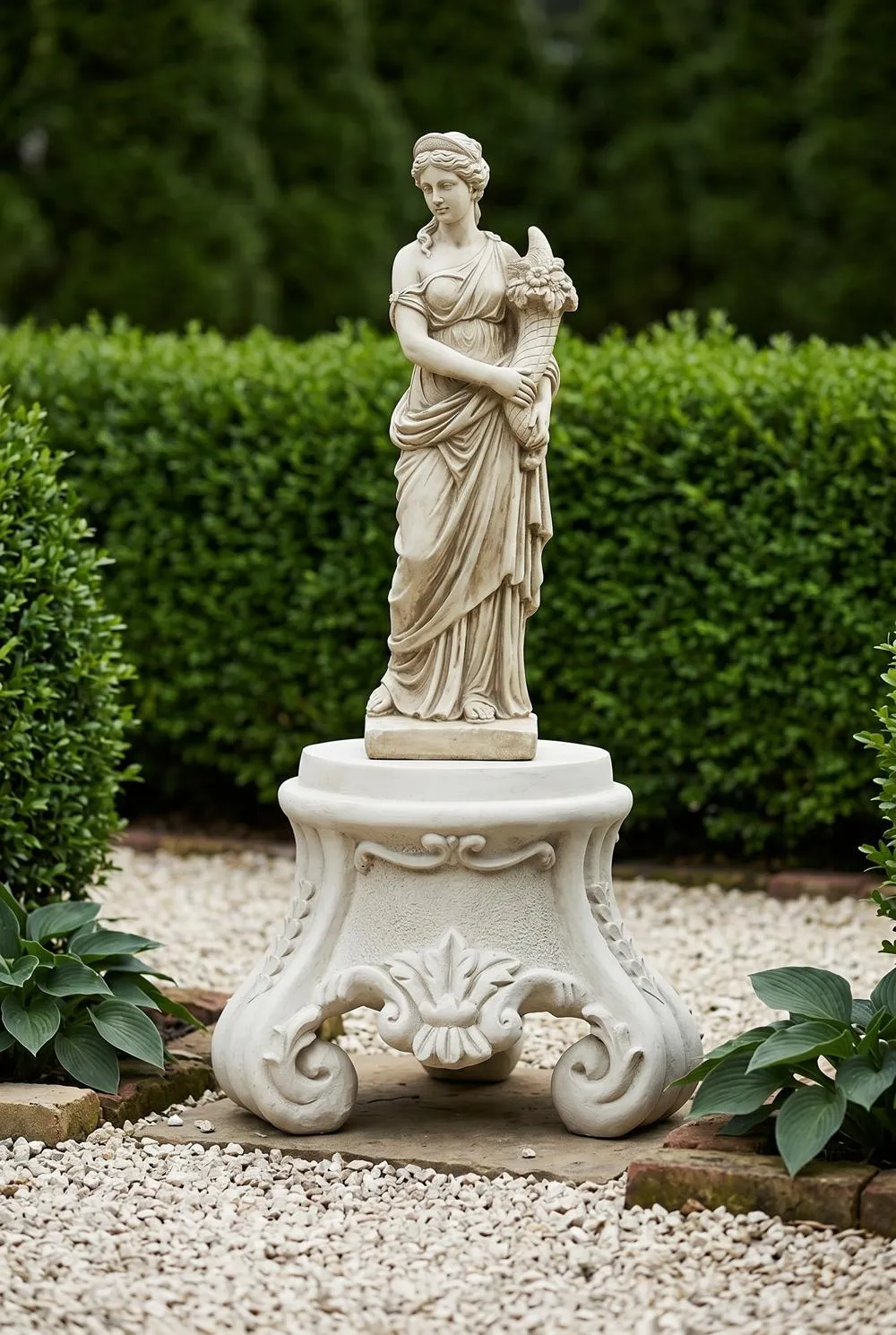 Rococo Sculptural Plinth Display Pedestal