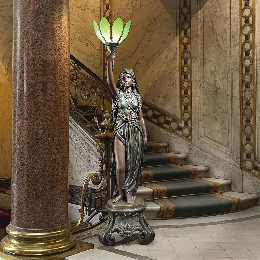 Electra, Maiden of Light Sculptural Floor Lamp