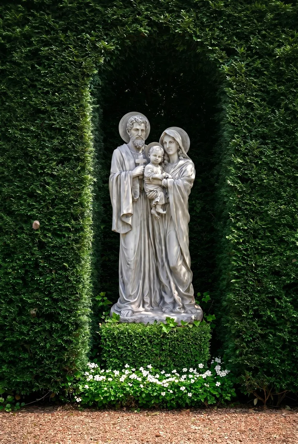 The Holy Family Statue: Estate