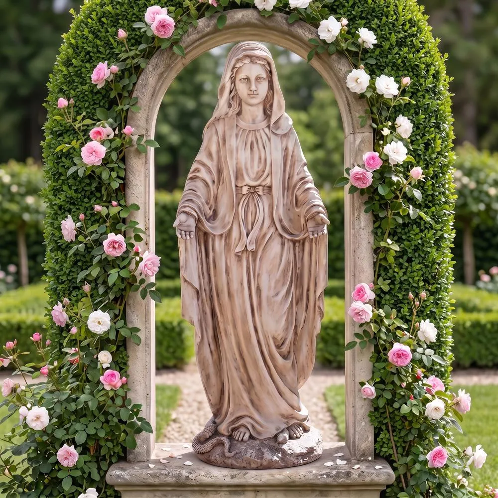 Madonna, Blessed Mother Large-Scale Garden Statue