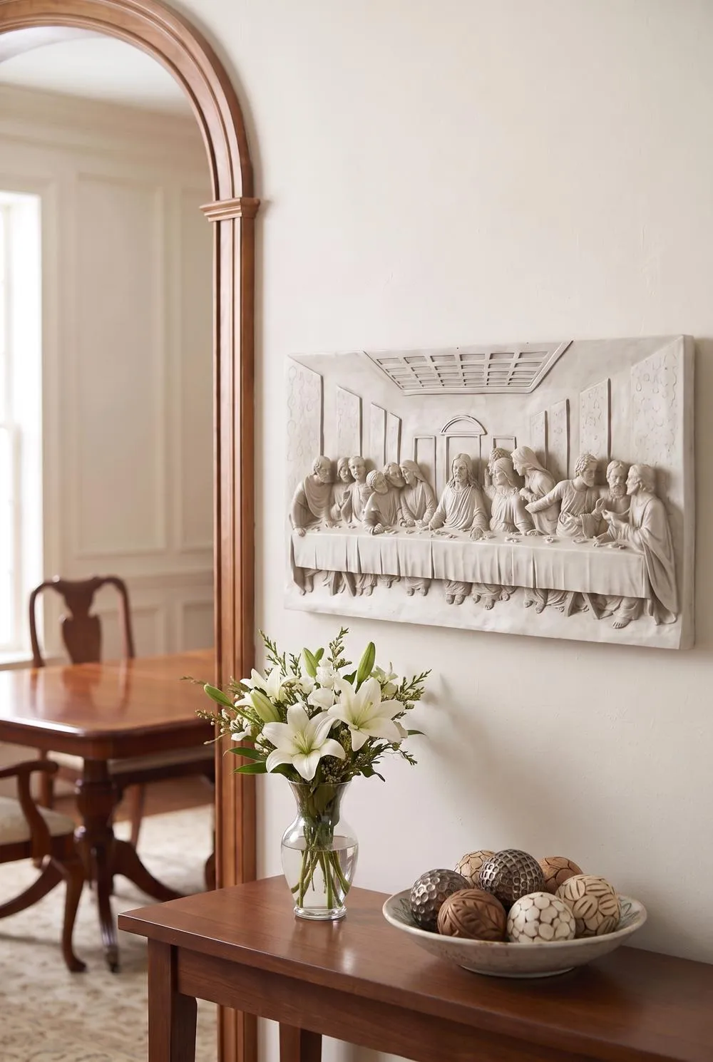 The Last Supper Frieze Wall Sculpture