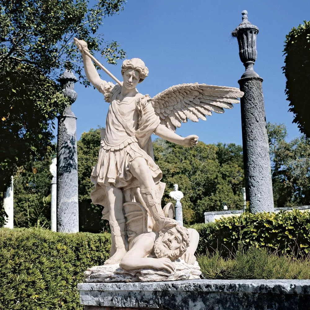 Saint Michael the Archangel Garden Angel Statue