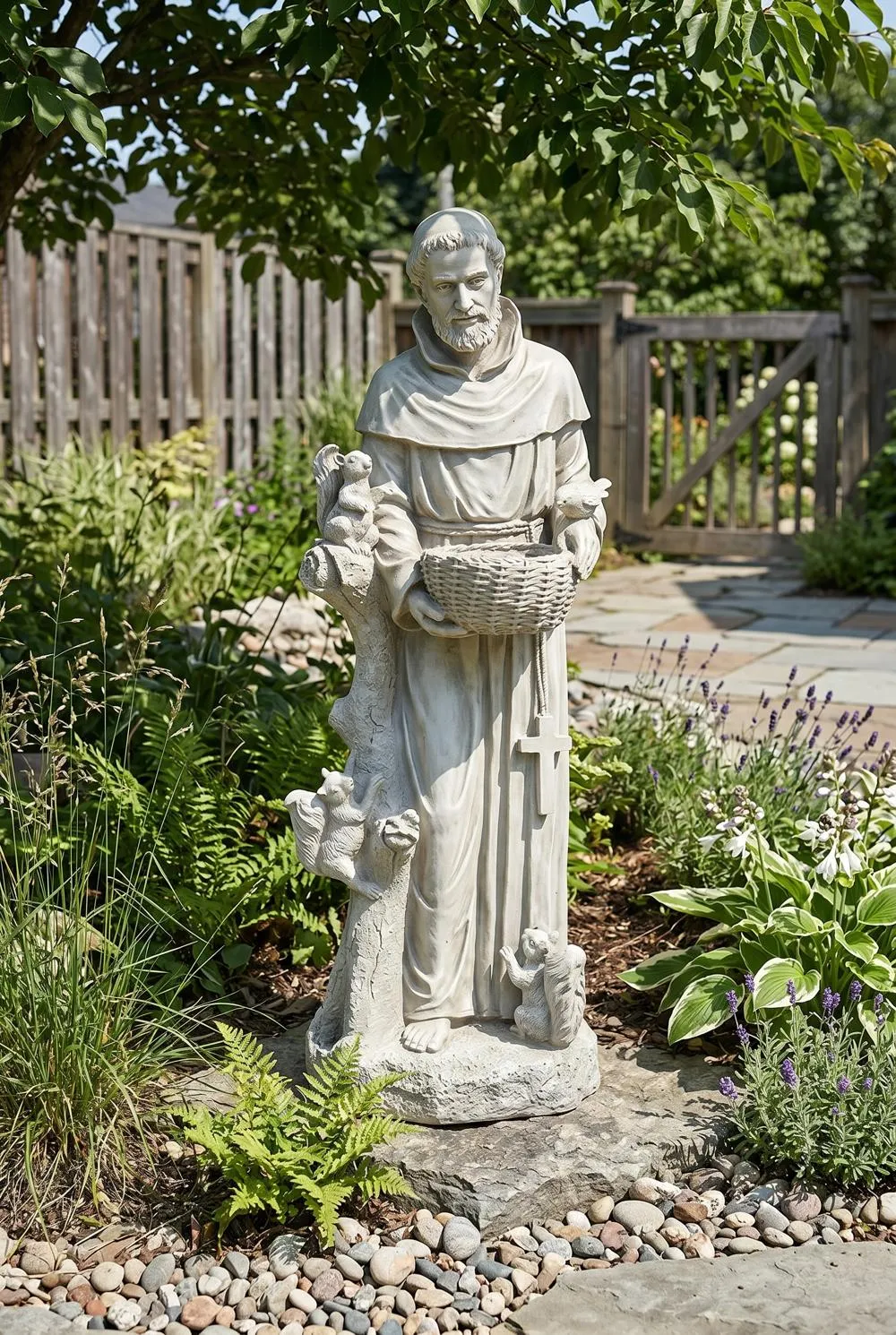 Nature's Nurturer, Saint Francis Garden Statue: Large