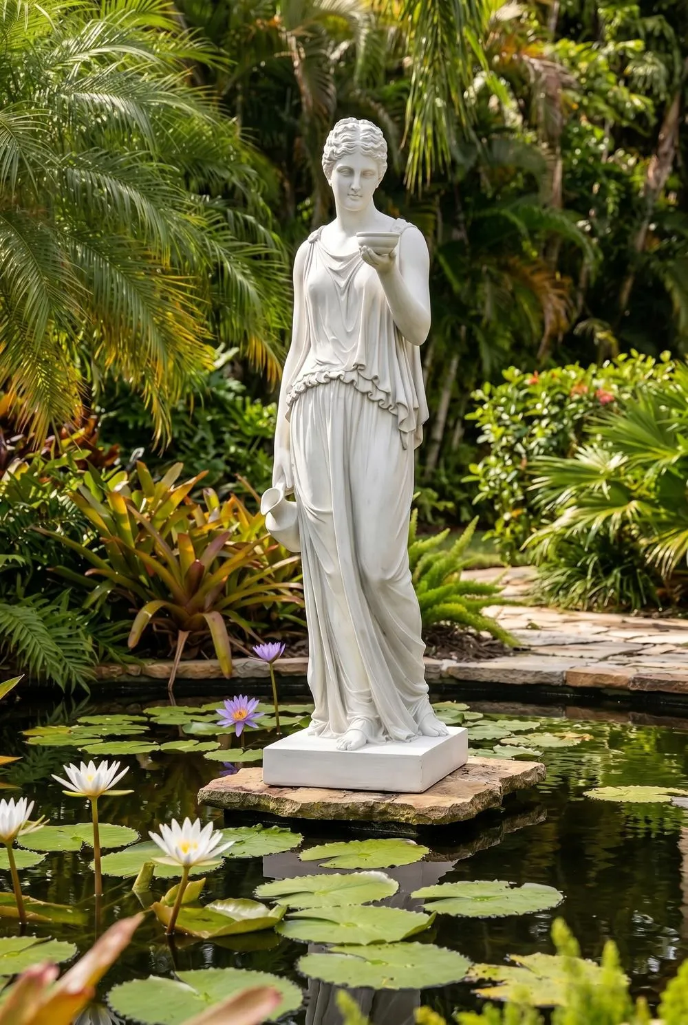 Hebe the Goddess of Youth Statue: Estate