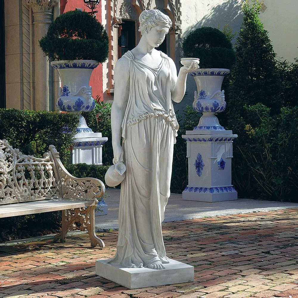Hebe the Goddess of Youth Statue: Estate