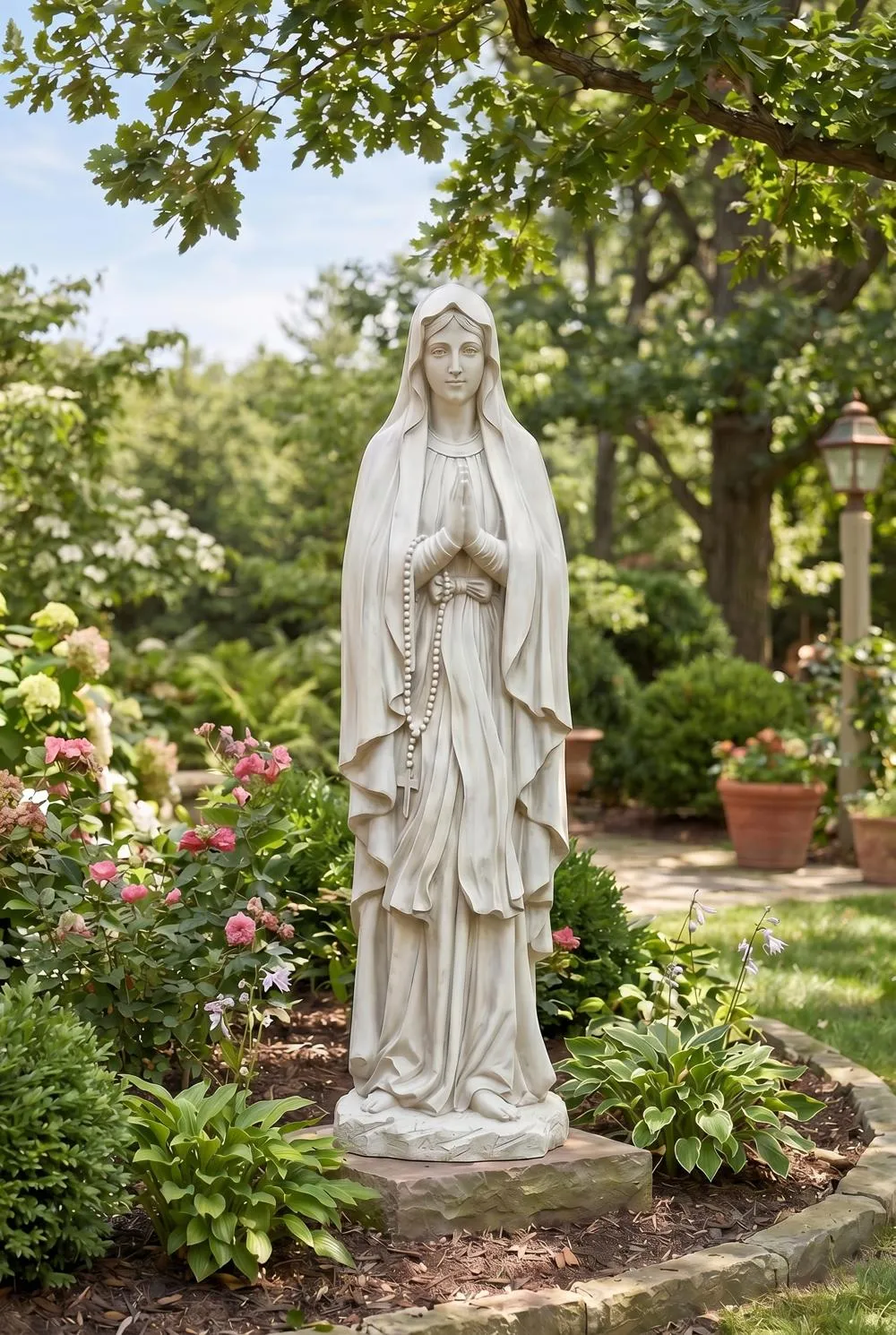 Blessed Virgin Mary Life-Size Statue