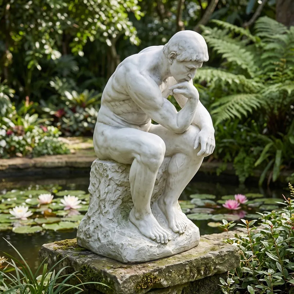 Rodin's Thinker Garden Statue: Estate
