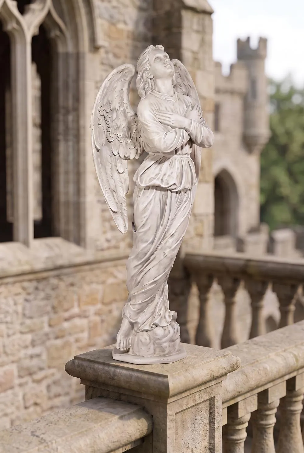 Glory Del Cielo Angel Garden Statue
